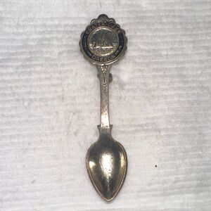 Vintage Crater Lake Oregon Souvenir Spoon Brooche